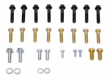 Install Hardware Kit Chevy LS T56 Magnum to LS Alum Bell.